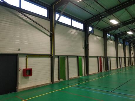 COLLEGE NOTRE DAME INTERIEUR SALLE DE SPORT - ACCES VESTIAIRES