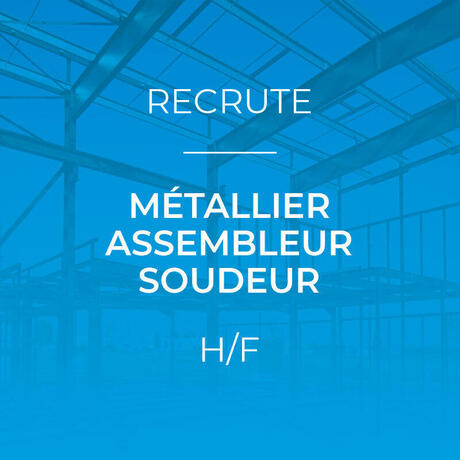 Métallier assembleur soudeur